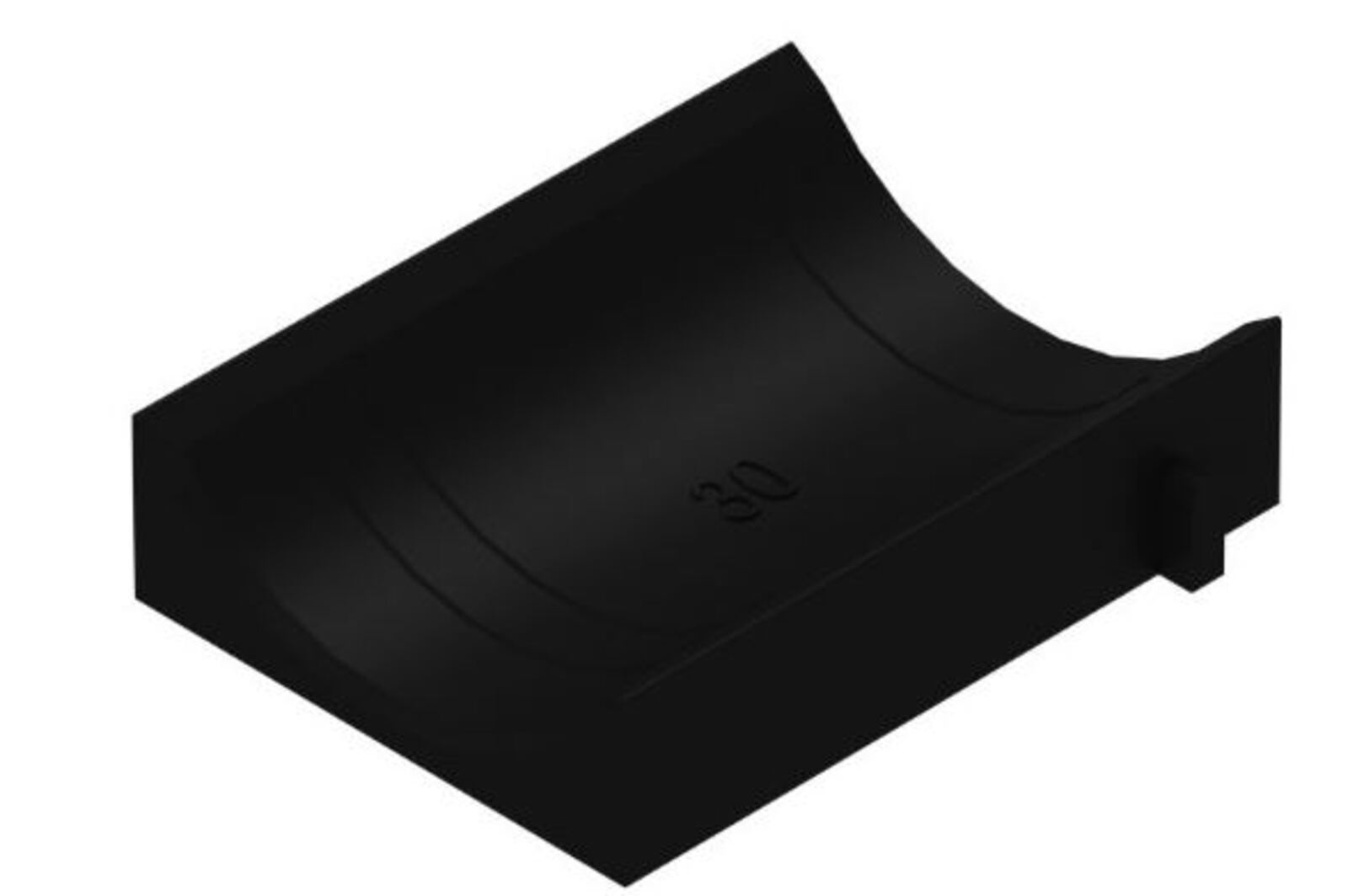 Counter tray cable Ø 58-64mm plastic polystyrene